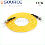 Telecommunication Engineering-Class St/Upc-St/Upc Single Mode Simplex 3mm 5m Fiber Optic Patch Cord
