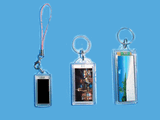 Custom Solar Key Chain Advertising Promotional Gifts (TYNYS)