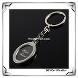 Oval Photo Fram Key Chain