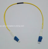 Optical Fiber Cable with Simplex Singlemode LC-LC Connectors (0.6M)
