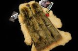 2015 Furnix Women's Real Fox Fur Vest