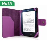 Folio PU Leather Case for Amazon Kindle Basic 4/5 for Kindle 4/5 Case Generation Magnet Cover