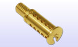 CNC Swiss Turning Brass Plug in Lock Assembly High Precision OEM