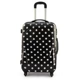 PC Beauty Black Travel Case Trolly Suitcase Luggage (HX-W3629)