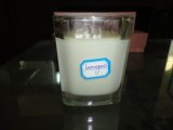 Lemongrass Scented Soy Wax Glass Candle