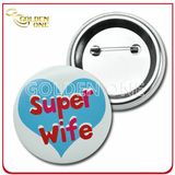 Promotion Gift Cheap Custom Full Color Printed Metal Tin Badge