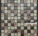 2015 Stylish Ice Ceramic Glass Mosaic Tile with Elegant Colors