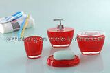 Acrylic Bathroom Set in 4PCS