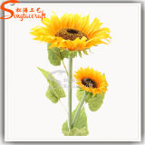 High Quality Real Touch Artificial Flower Plant Sunflower