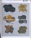 Meshed Slate, Feature Stone, Random Slate Mosaic