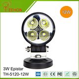 12W Round Epistar LED Work Light