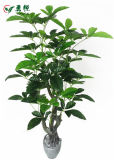 Yongyue 0814 Hot Sale 5.74 Ft 63 Foliages Artificial Fortune Tree for Wholesale