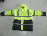 High Quality Reflective Safety Raincoat 0