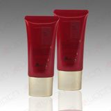 Plastic Flat Hand Cream Tube with Flip-Top Cap