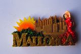 Wholesale Spain Mallorca Souvenir Polyresin Fridge Magnet