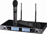 Professioonal 200 Channel UHF Dual Wireless Handheld Microphone Mic System