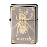 Brass Black Ice Double-Plated Smoking Oil Lighter Xf8012e