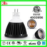 UL 5W MR16 Die Casting COB LED Spotlight 35D