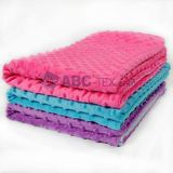 Wholesales Super Soft Minky DOT Baby Blanket