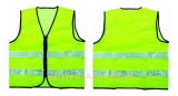 Green Safety Vest with Reflective