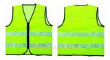 Green Safety Vest with Reflective