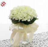 Artificial Silk Real Touch Chinese Hydrangea Wedding Decor Bridal Bouquet