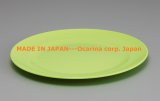 Plastic Dinner Plate Tableware 22 Cm Diameter-Green (Model. 1016)