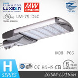165W LED Street Light with 5 Years Warranty for Public Park
