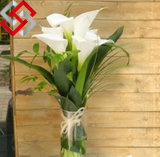 PE Calla Lily Artificial Flower Home Decor Flower From China