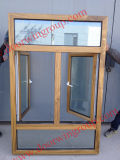 Natural Wood Aluminum Window (Doorwin-121)