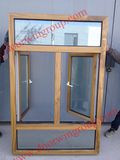 Natural Wood Aluminum Window (Doorwin-121)