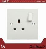 CE Approved 250V Single Gang 13A Socket Outlet