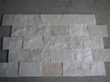 White Quartz Ledgstone/ Slate Tile for Wall Cladding