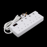 Pakistan/ Singapor/ Indonesia/ British/ UK Master/ Slave Outlet USB with Surge Protector Over-Load Protection