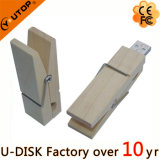 Clip Wooden USB Disk (YT-8109)