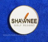 Custom Soft Enamel Golf Ball Marker with Logo (GBM-10)