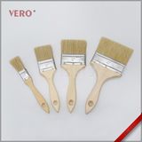 Wooden Handle White Pure Bristle Paintbrush Good Quality (PBW-039)