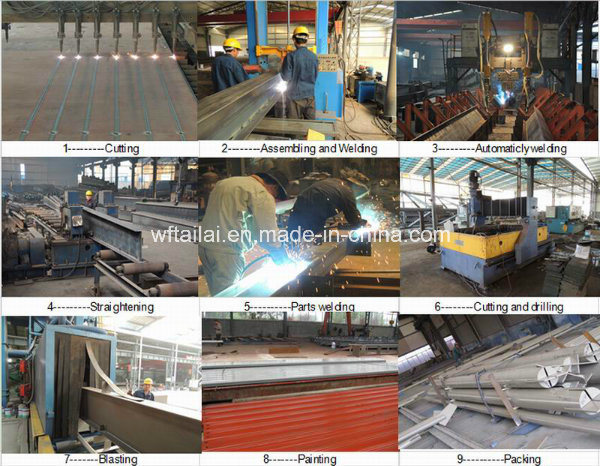 Prefab Low Cost High Quality Steel Structure for Workshop
