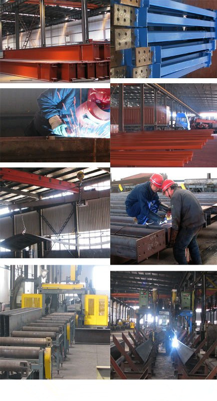 Vertified: Prefabricated Sandwich Panels Steel Frame Structure Building (LTW005)