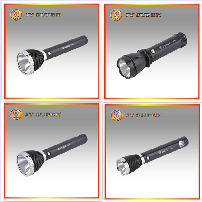 Jy Super Rechargeable LED Handle Torch with 3W Hand Crank (JY-9918)