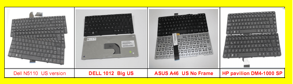 Laptop Notebook Keyboard for Asus Y481c X450V A450V S400c X402 S46c A46 X401