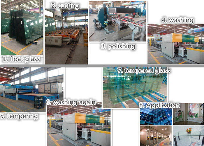 High Stength Factory Price Bent Tempered Glass